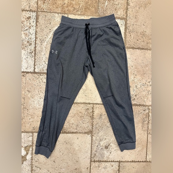 Under Armour Men’s Grey Loose Cold Gear Jogger Pants Large - Picture 1 of 8